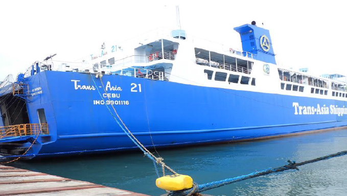 Underwater CCTV Survey of MV Trans Asia 21